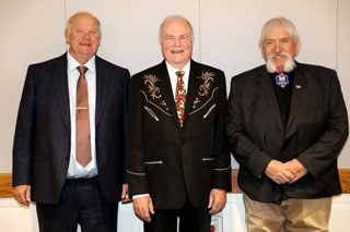Garfield County Commissioners Mike Samson, Perry Will and Tom Jankovsky