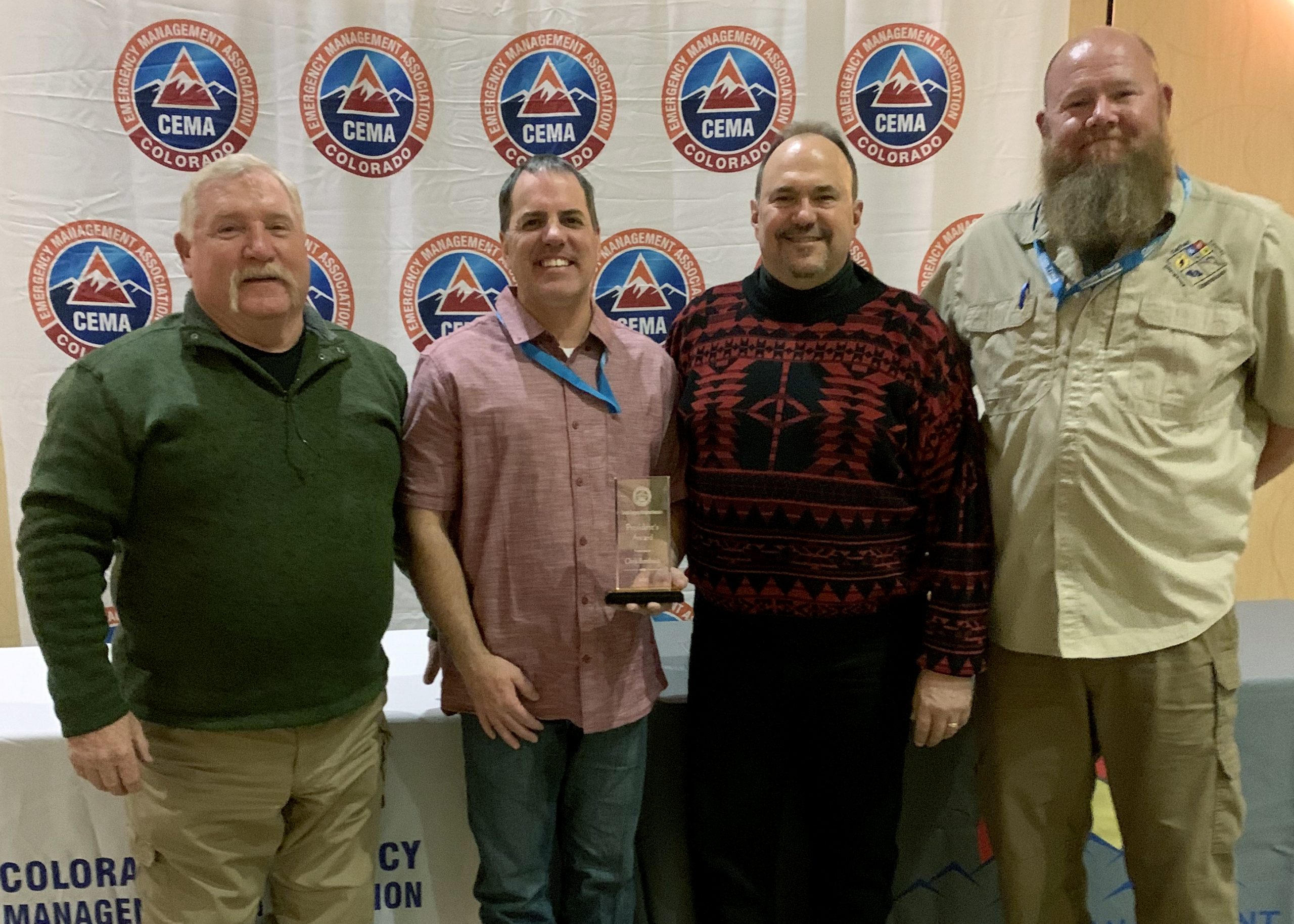 Four members of the Garfield County Sheriff's Office.