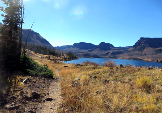 Trappers Lake in northern Garfield County.