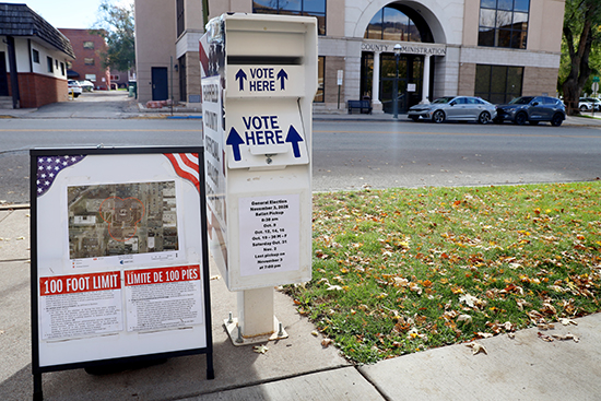 Ballot drop boxes are open for the November 3 General Election
