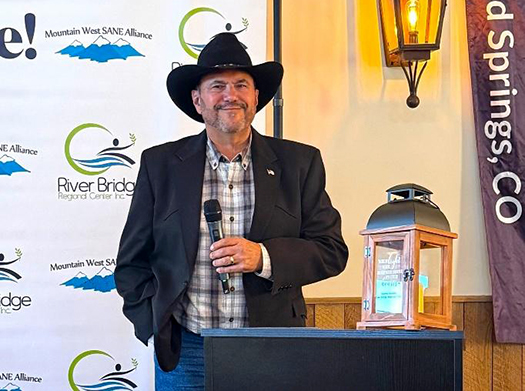 River Bridge Regional Center honors Sheriff Vallario