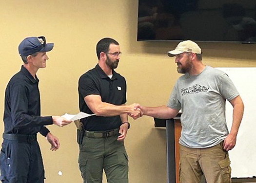Corporal Tetzlaff recognized for life-saving actions