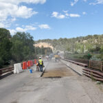 Asphalt removal for steel mounts to bridge girders