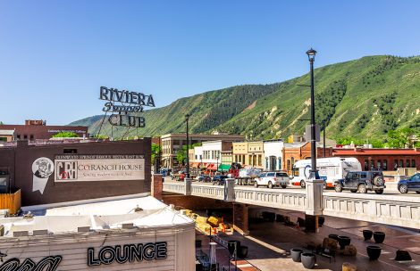The City of Glenwood Springs downtown corridor.