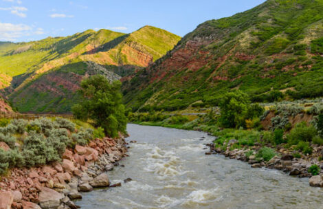 Colorado River from the South Canyon bridge
