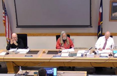 The Garfield County Board of County Commissioners in a regular meeting.