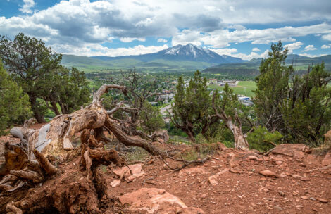 Red Hill Recreation Area near Carbondale Colorado.