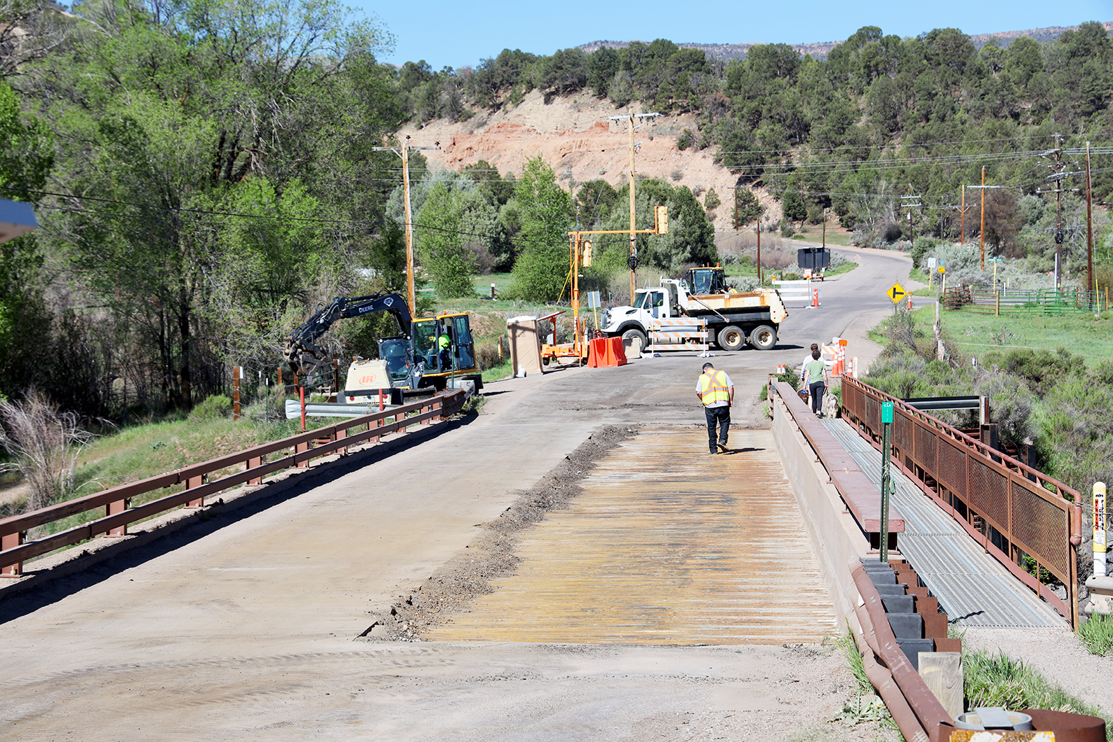 construction on county road 108 bridge