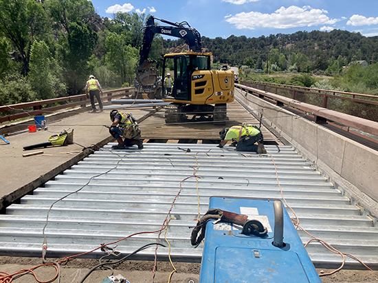 CR 108 Thompson Creek bridge