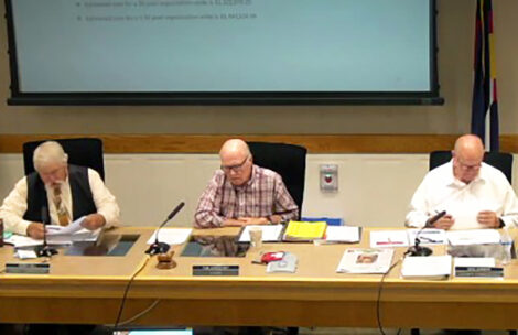 The Garfield County Board of County Commissioners in a recent regular meeting.