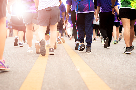 people walking