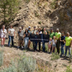 Roan Creek fish barrier project groundbreaking