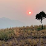 Smoke moderate to unhealthy risk for particulates