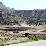 Recycling at landfill