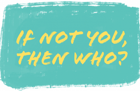 Logo for the state of Colorado's child abuse and neglect hotline. It reads: "If not you, then who?"