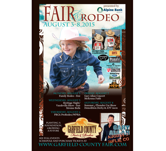 garfield county fair & rodeo August 3-8, 2015