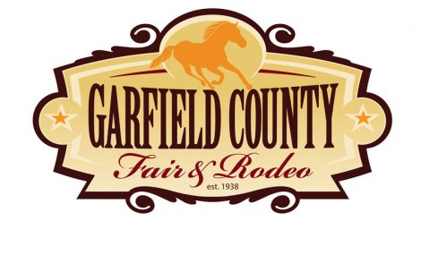 Garfield County Fair and Rodeo official logo.