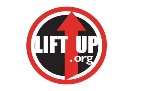 Logo for the nonprofit LIFT-UP