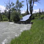 Snow melt creates high water and road closures