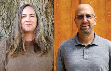 Photos of new Garfield County Finance Director Jamaica Watts and new Contracts and Procurement Director Scott Henriksen.