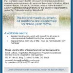 Garfield County Noxious Weed  Advisory Board openings